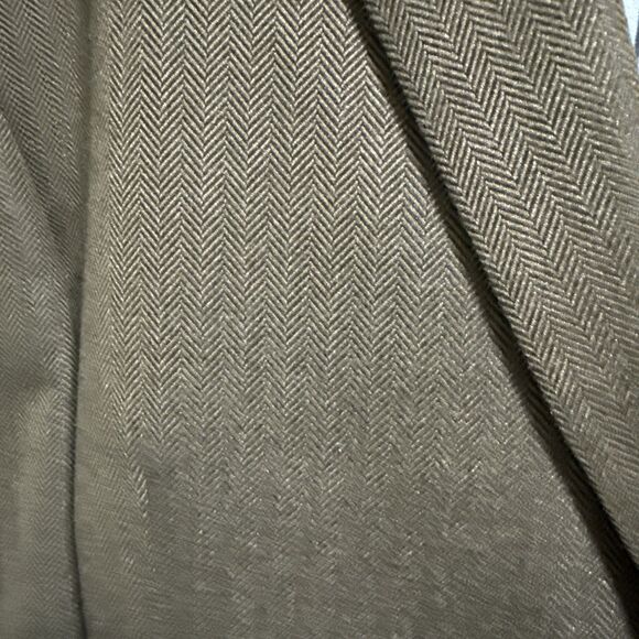 Ralph Lauren Herringbone Equestrian Blazer Sport Coat W/Elbow Patches Size 46R - Picture 3 of 16